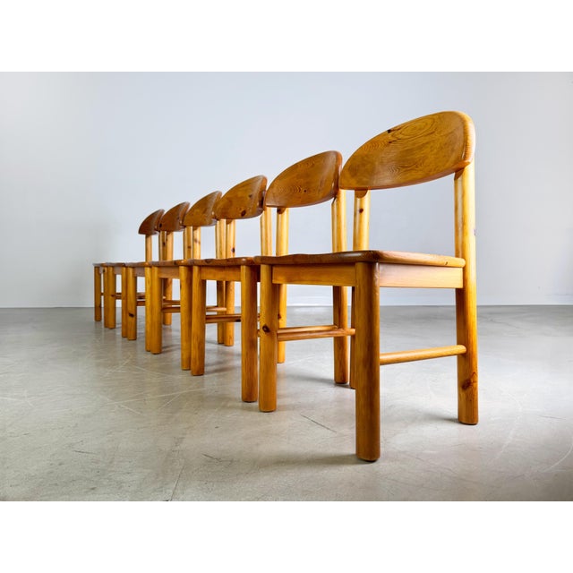 Mid-Century Pine Chairs from Rainer Daumiller, Set of 6 For Sale - Image 6 of 10