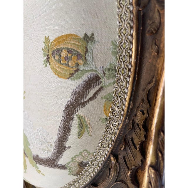 Wood French Giltwood Marquise Armchair, 1900s For Sale - Image 7 of 14