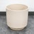 1960s Mid Century Modern Planter Ceramic White Speckled Gainey Pot Medium, Attributed For Sale - Image 5 of 10