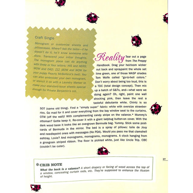 "Home Swell Home: Designing Your Dream Pad" 2002 Rowley, Cynthia and Rosenzweig, Ilene For Sale - Image 10 of 11