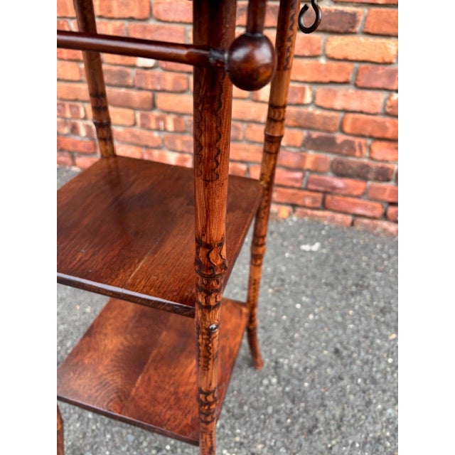 Antique Shaving Stand For Sale - Image 10 of 10