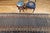 Textile Vintage Persian Kurdish Runner Rug, Hand-Knotted Wool, All-Over Paisley Pattern, Blue & Green, 3x15 For Sale - Image 7 of 17