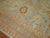 Antique Zabihi Collection Blue Turkish Oushak Rug - 9'8" x 13'4" For Sale - Image 9 of 10