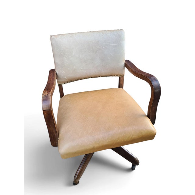 Office Armchair from Hillcrest, England, 1920s For Sale - Image 3 of 12