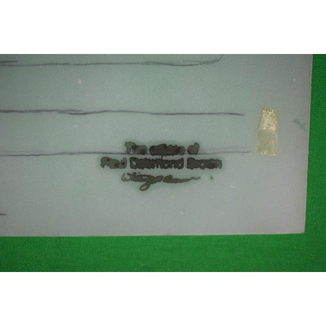 Art Sz: 9 7/8"H x 12"W Provenance: The Estate of Paul Desmond Brown