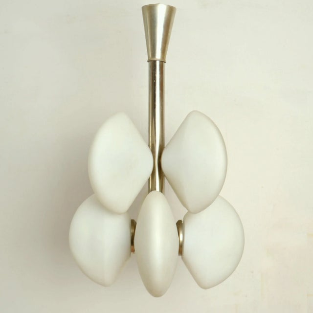 1960s Sputnik Pendant with Opalescent Shades, 1960s For Sale - Image 5 of 13
