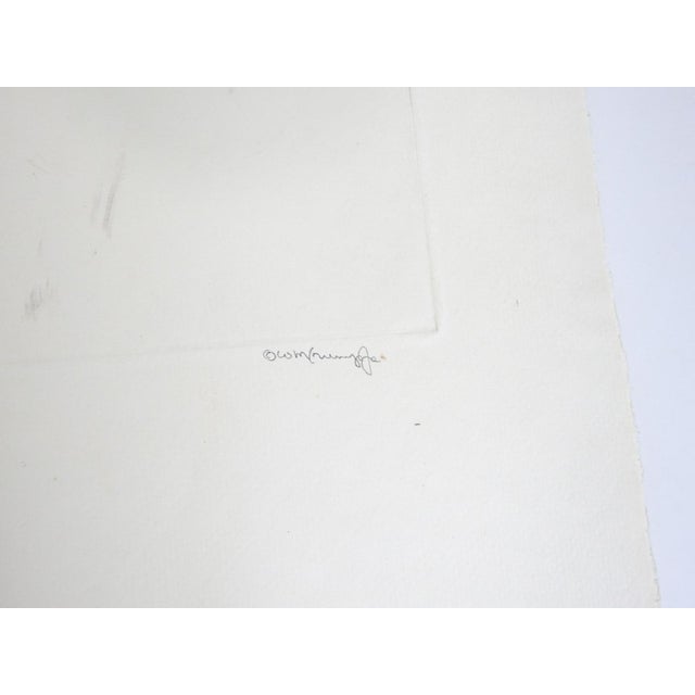 1973 Walter Crump Abstract Portrait Monoprint For Sale In Seattle - Image 6 of 7