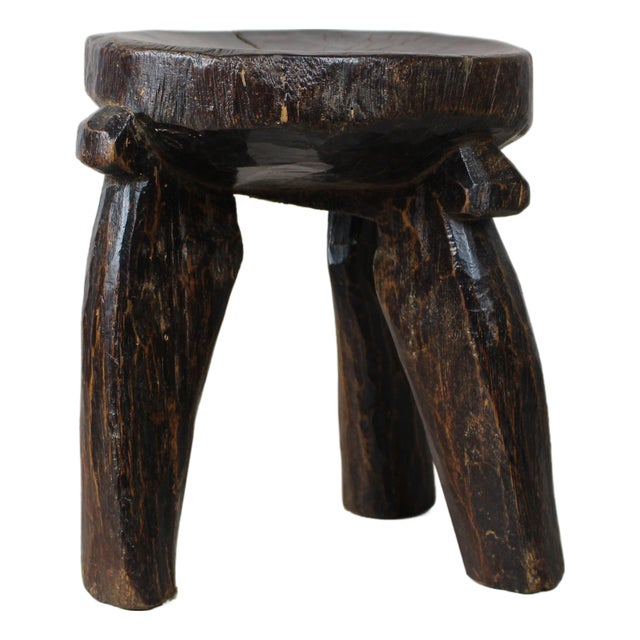 Hehe Iringa Stool in Wood For Sale