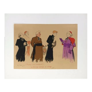 About Separation - Lithograph by Daniel de Losques - Early 20th Century Early 20th Century For Sale