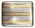 1930s Sterling Silver Art Deco Cigarette Case W/ 18k Gold Inlay by Marathon For Sale