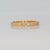 Metal Diamond Band With Milgrain Detailing: Solid 14k Gold – Round Minimalist Jewelry, Size 6.75 For Sale - Image 7 of 9