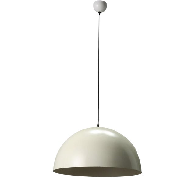 Sonora Metal Suspension Lamp by Vico Magistretti for Oluce, Italy, 1976 For Sale