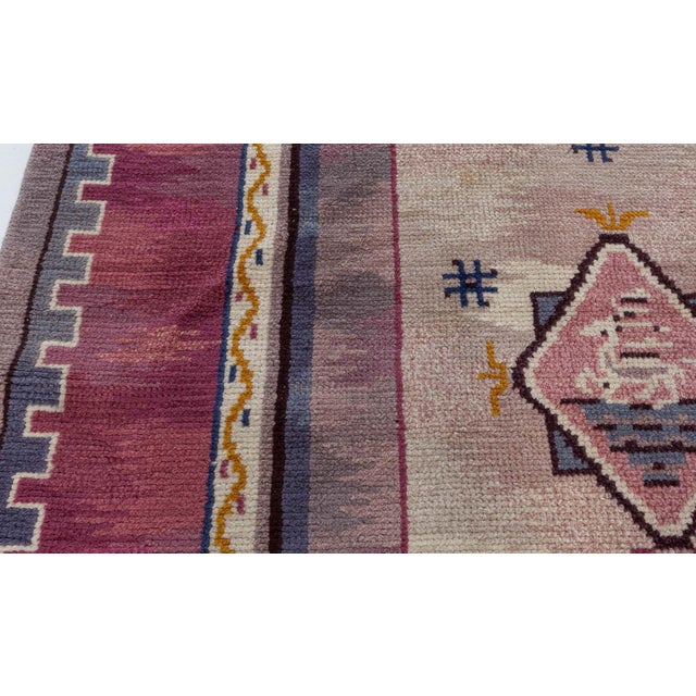 Textile Doris Leslie Blau Mid-20th Century Swedish Pile Rug by Martha Ghan For Sale - Image 7 of 9