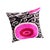 The Dogon Silk Velvet Ikat Pillow Cover is a dramatic fusion of heritage craft and fearless color. A vivid magenta and...
