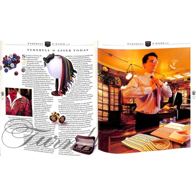 "Turnbull & Asser Shirtmakers" 1997 Foulkes, Nicholas For Sale - Image 13 of 16