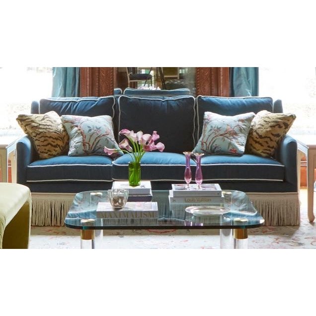 Designed by and available only at One Kings Lane: Evoking chic Hollywood Regency-style allure, this lavish and inviting...