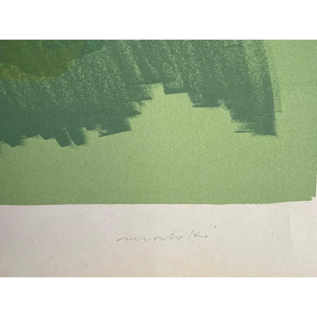 Modern Ennio Morlotti, Sunflowers, 1975, Lithograph For Sale - Image 3 of 7