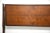 A king size mid century modern teak headboard designed by Kofod Larsen for Selig. Made in Denmark. Professionally...