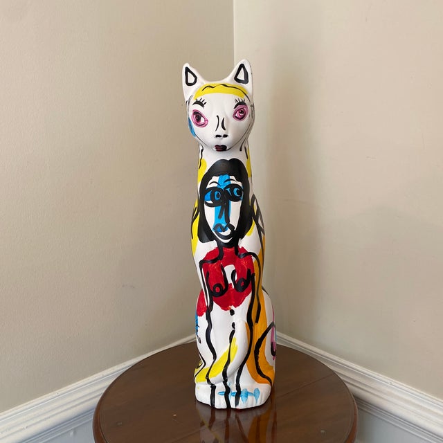 This unique piece of art by listed artist Peter Robert Keil is a one-of-a-kind painting that captures the essence of...