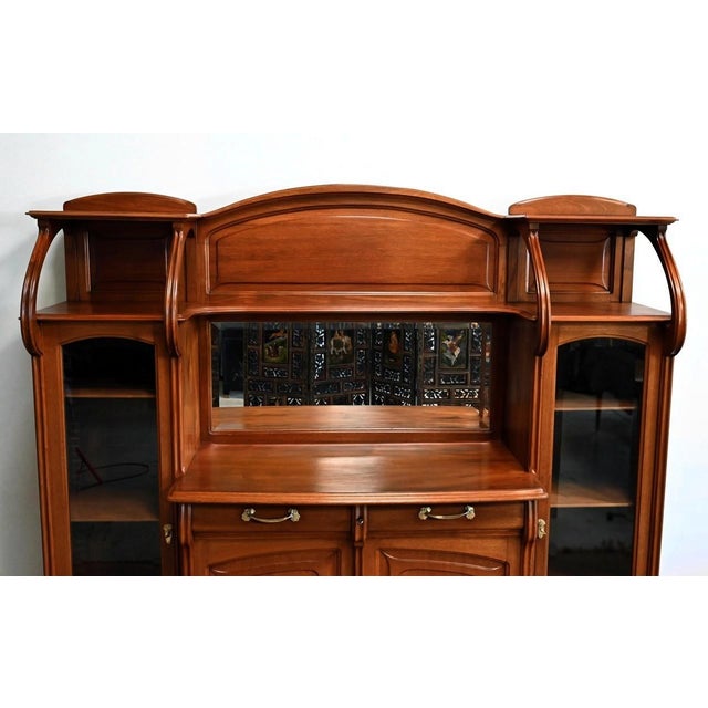 Art Nouveau Cabinet attributed to the Maison E. Diot, 1900s For Sale - Image 13 of 18