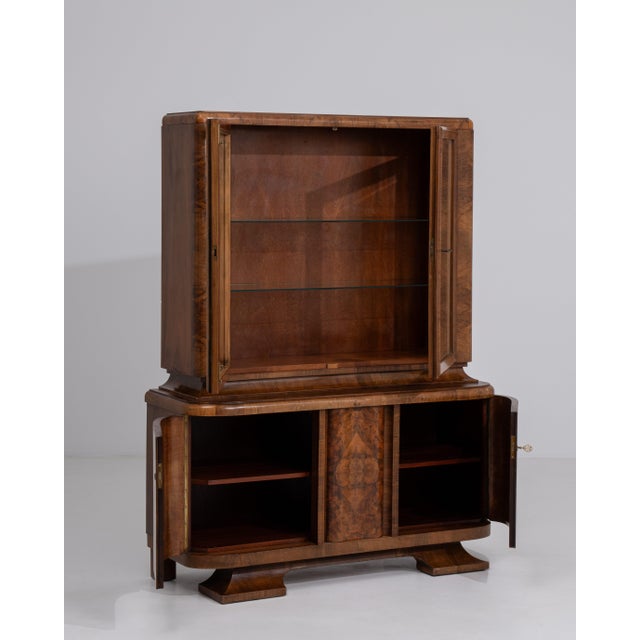 Art Deco Display Cabinet, Antique, France, Circa 1920 For Sale - Image 12 of 16
