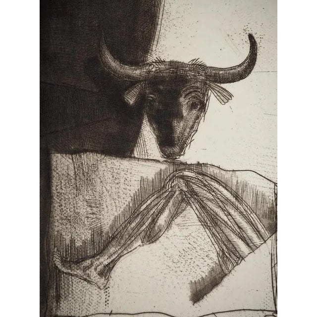 Miguel Condé, Land of Myths, Original Engraving For Sale - Image 6 of 8