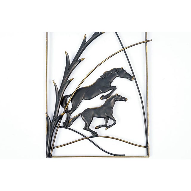 Wall Decoration Horses by Hertha Baller, Vienna, 1950s For Sale - Image 4 of 12