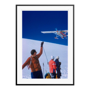 Toni Frissell 'Haute Route Flyby' Archival Pigment Print Framed in Black