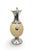 Vintage Ostrich Egg Shell & Sterling Silver Pitcher For Sale In West Palm - Image 6 of 17