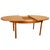Mid Century Modern Danish Style Teak Butterfly Leaf Extending Dining Table 1960 For Sale In Portland, OR - Image 6 of 11