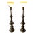 Mid 20th Century Stiffel Torchiere Table Lamps - a Pair For Sale
