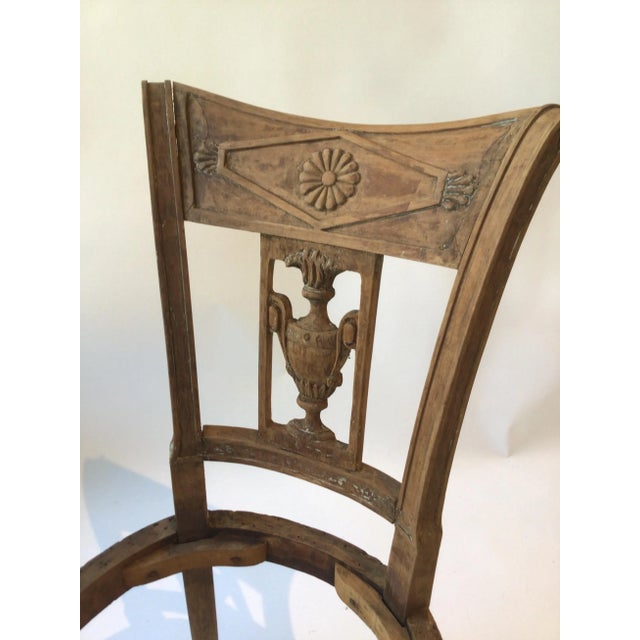 1850s French Empire Wood Side Chairs - A Pair For Sale - Image 10 of 12