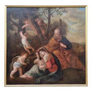 Circle of Spierincks, Figurative Composition, 17th Century, Oil Painting on Canvas For Sale