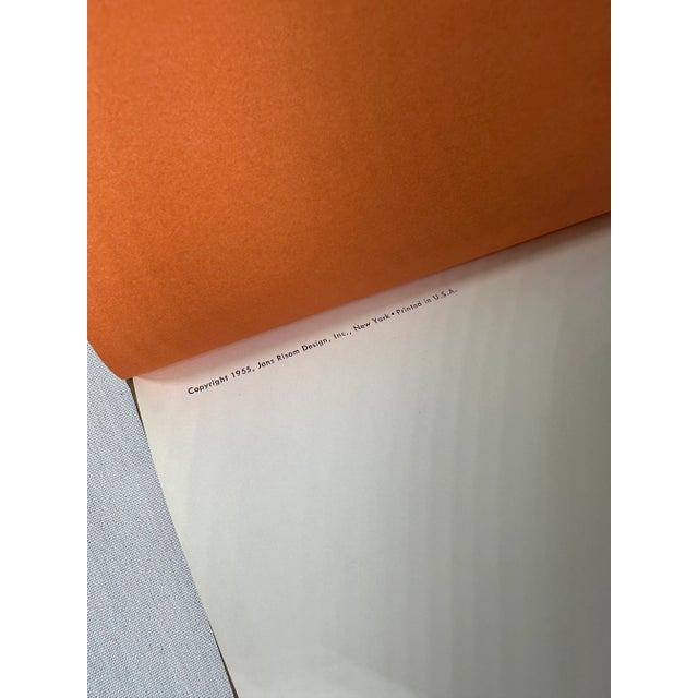 Jens Risom "The Answer Is Risom" 1955 Book With 1960 Price List & Original Mailing Sleeve For Sale In Boston - Image 6 of 12