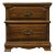 Cochrane Furniture Chesapeake Oak Collection 25" Two Drawer Nightstand 9301-86 For Sale