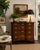 Elegant vintage chest of drawers by Pennsylvania House, crafted in richly finished cherry wood in the classic Georgian...