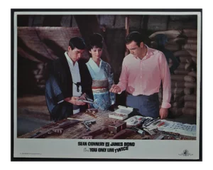 James Bond 007 You Only Live Twice Original Lobby Card, UK, 1967