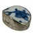 1900 - 1909 Antique Chinese Blue and White Porcelain Trinket/Rouge Box For Sale - Image 5 of 9