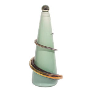 Eric Bladholm Art Glass Decanter Bottle