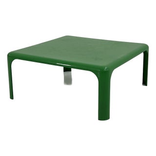 Green Demetrio 70 Coffee Table by Vico Magistretti for Artemide, 1960s For Sale