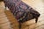 Vintage Persian Rug Ottoman Coffee Table For Sale - Image 9 of 12