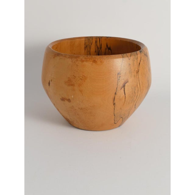 Mid-Century Modern Hand-Carved Wood Bowl by James Eriksson, 1970s For Sale - Image 16 of 17
