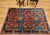 Vintage Persian Mahal Sultanabad Rug, Hand-Knotted Wool, Geometric Pattern, 4x6, Terracotta & Blue For Sale - Image 4 of 13