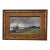 19th Century Oil on Board "A Break in the Clouds" For Sale