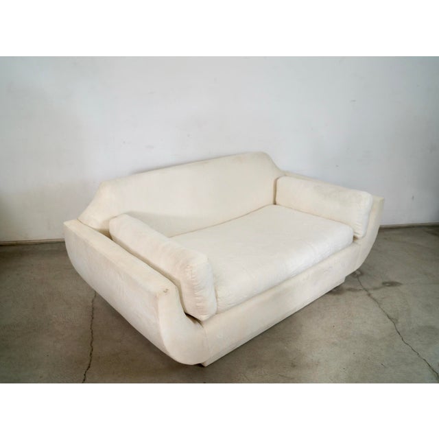 1960s 1960’s Hollywood Regency Gondola Sofa For Sale - Image 5 of 12