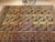 Vintage Afghan Ersari Rug, Hand-Knotted Wool, Allover Geometric Design, Camelhair & Navy, 9’ X 13’ For Sale - Image 4 of 16