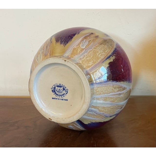 Geoffrey Borr Chilmark Pottery Flambe Sang De Boeuf Oxblood Vase by Chilmark Pottery, Martha's Vineyard Massachusetts For Sale - Image 14 of 15