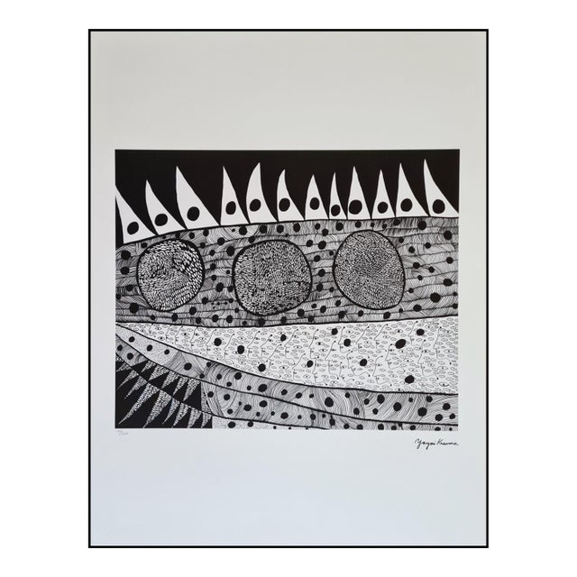 After Yayoi Kusama,Waking Up, Lithograph, 1990s For Sale