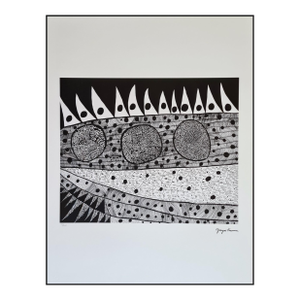 After Yayoi Kusama,Waking Up, Lithograph, 1990s
