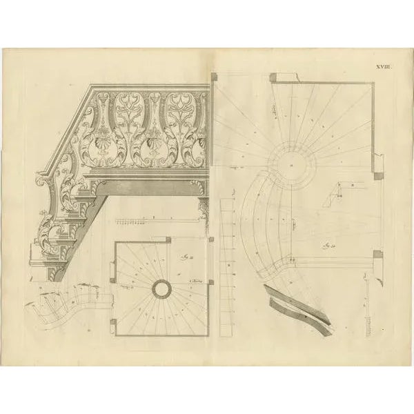 Baroque Van Der Horsts Design Mastery, 1739, Paper, Set of 2 For Sale - Image 3 of 6